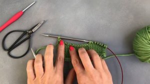 Закрытие петель горловины