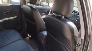 Установка чехлов на сиденья Kia Ceed 2, 2012-2018 Экокожа, черная