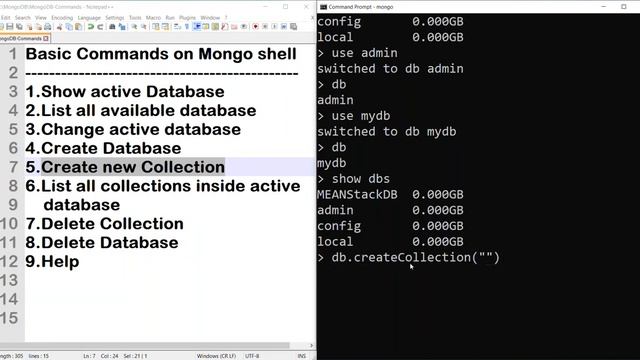 #3 MongoDB Basic Commands | MongoDB Tamil Tutorial for Beginners