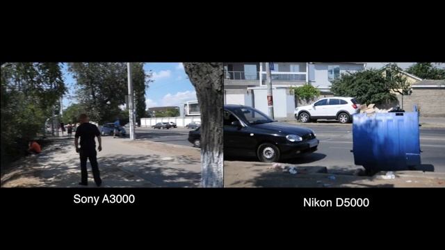 Sony A3000 vs Nikon D5000 смотреть онлайн