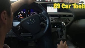Lexus RX450H service menü 1