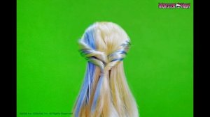 Оригинальная прическа для куклы