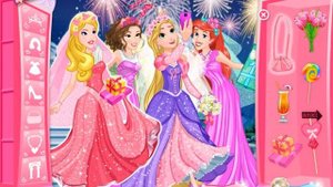 Мультик игра Принцессы Диснея: Девичник Рапунцель (Disney Princess Bridal Shower)