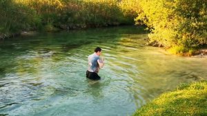 река Ижора в посёлке Пудости ч.12