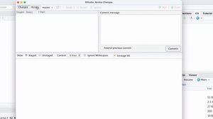 Git/GitHub with R (Part 5- Make a Commit and View More History)