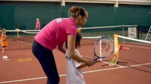 Тренировка детей 3-5 лет по системе Tennis 10s в Tennis.ru