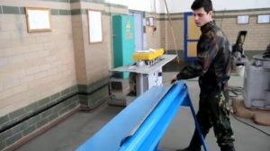 ручной станок для изготовления желоба водосточного