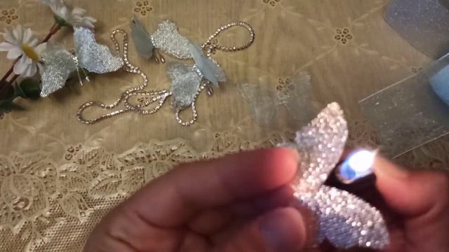 бабочки из органзы легко и просто?. декоративные бабочки своими руками смотреть онлайн