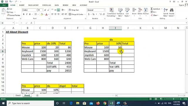 Learn excel, advance excel in hindi, understand $ Dollar formula |Reference formula in excel