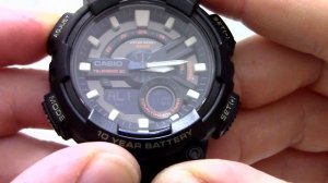 Часы Casio Illuminator AEQ-110W-3A - Инструкция, как настроить от PresidentWatches.Ru
