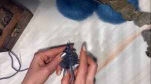 Убавка петель влево в английской резинке