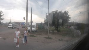 Поездка по Тульской на трамвае 5-го маршрута