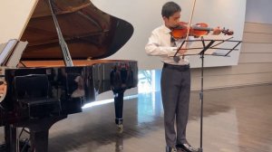 #violin  {long long ago} performed with #piano #violinconcerto  Kids play violin during Summer 2022