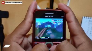 Symbian OS Nokia e63 | Main Game Balapan Truk | play the racing game "Farm Truck Racing" Java Games