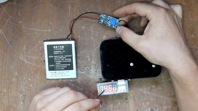 Powerbank(пауэрбанк) своими руками из батарейки от телефона смотреть онлайн