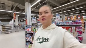 ПЕРВЫЙ НОВОГОДНИЙ ШОППИНГ В АШАН 2024! Новогодний декор? VLOG ?️