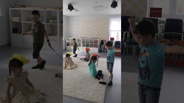 танец "Цветочки и ветерок" смотреть онлайн