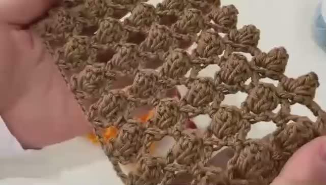 Красивый узор крючком - Вязание крючком для начинающих смотреть онлайн