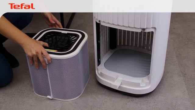 Как заменить фильтры в очистителе воздуха Tefal Pure Home