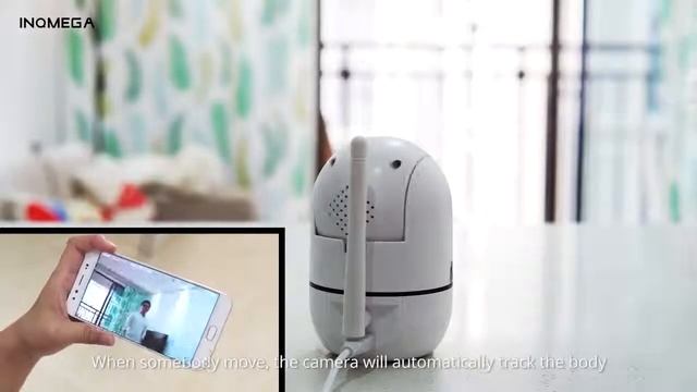 Облачная поворотная Wi-Fi камера INQMEGA (1080p) с функцией слежения за объектом смотреть онлайн