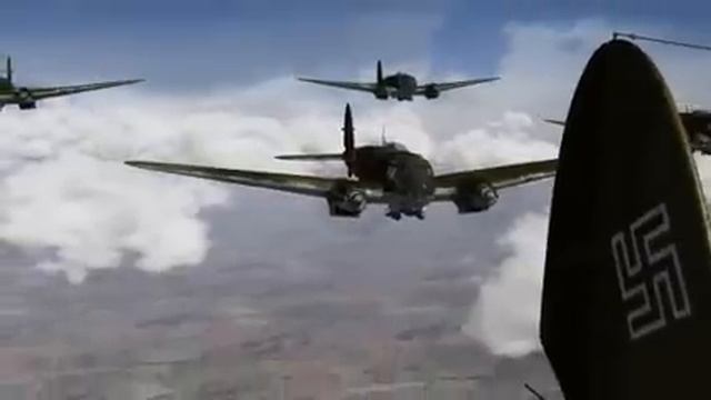 World War 2 air fight - Awesome 3D Animation смотреть онлайн