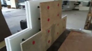 Несъемная опалубка "Teplopad" с готовым внешним декором плитка из бетона с фактурой сланца