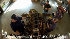 Капитальный ремонт Двигателя Caterpillar 3126 CAT Переборка и Восстановление Гарантия Москва и МО