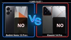 Xiaomi 14 pro Vs Redmi 13 Pro Plus | Redmi 13 Pro Plus Vs Xiaomi 14 pro | Full Comparison