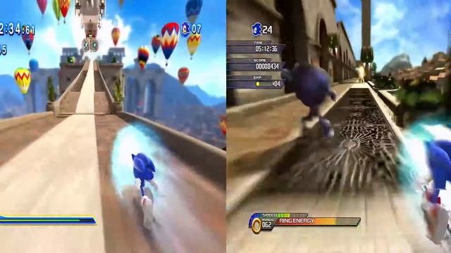 Sonic Generations VS Sonic Unleashed (дополнительные материалы) смотреть онлайн