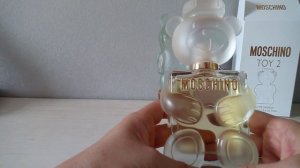 #распаковка #парфюм Первая покупка на сайте Notino. Распаковка Toy 2 Moschino.Пополнение мишек..