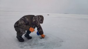 Трудно но удачно порыбачили!!!