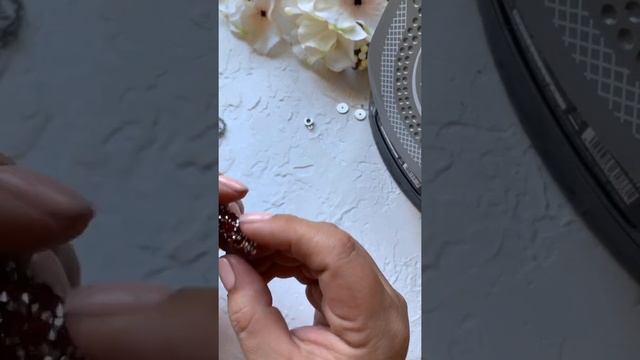Бусина из кристальной Ткани