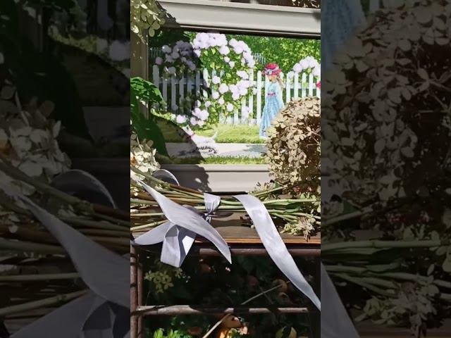 Цветочная тропинка от Золотое руно,подробности в новом видео #вышивка#золотоеруно#гортензия#