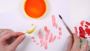 Ягоды клубники из фоамирана