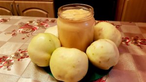 ЯБЛОЧНЫЙ СОУС Универсальный майонез из ЯБЛОК Для мяса и салатов