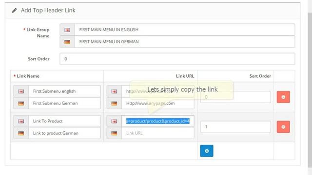 Ultimate Top Header Menu Links Manager - OpenCart - V2.X смотреть онлайн