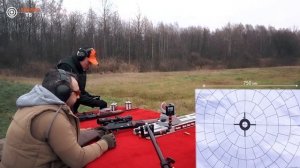 PIETTA CHRONOS - отстрел на 100 метров.