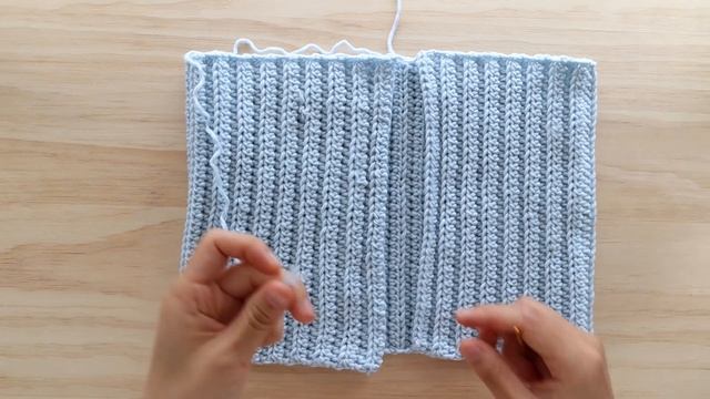 Easy Crochet Crop Top - How To Crochet A Ribbed Singlet With Tie Straps!