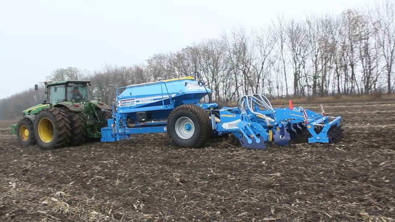 Бункер Фалькон АшВэ 5 с глубокорыхлителем Диггер 3 Фармет смотреть онлайн