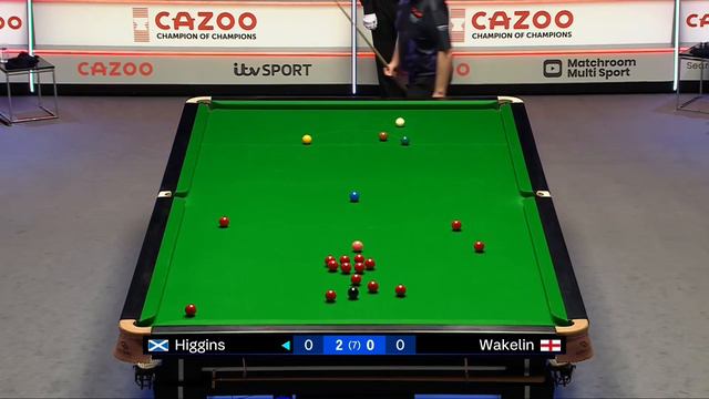 2023 Champion of Champions Round 1: John Higgins vs. Chris Wakelin (Full Match)