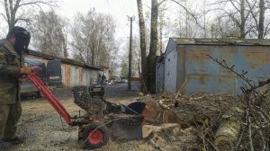 Удаление пней методом фрезерования