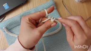 Самый лёгкий шнур крючком, шнур для снуда, шнур для шапки