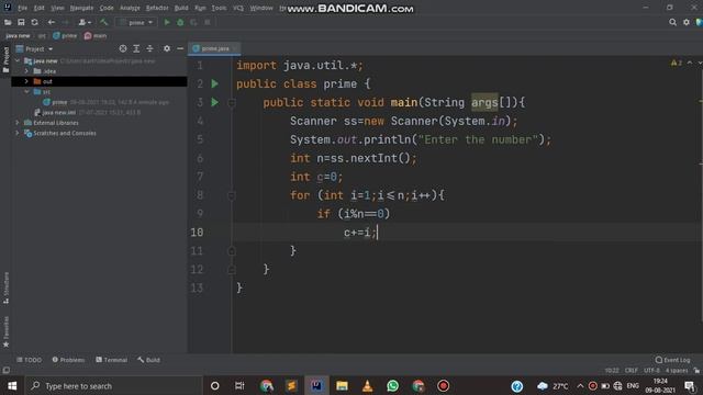 Java Tutorial 13-Wap to check whether given number is prime or not смотреть онлайн