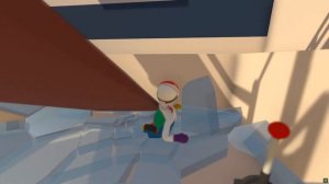 Выбрались из Замка Human Fall Flat