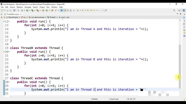 How to Create Multithreaded Programming in Java | Approach-1 | Class#94