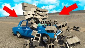 СМЕРТЕЛЬНЫЙ КРАШ ТЕСТ! ВРЕЗАЛСЯ В СТЕНКУ НА ОГРОМНОЙ СКОРОСТИ! АВАРИИ НА СУПЕР ТАЧКАХ В BeamNG.drive