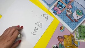ОДЕЖДА БЕЗ ДВУСТОРОННЕГО СКОТЧА / БУМАЖНЫЕ КУКЛЫ / ДОМ ТОКА БОКА