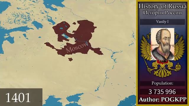 History of Russia every year 780 - 2021 смотреть онлайн