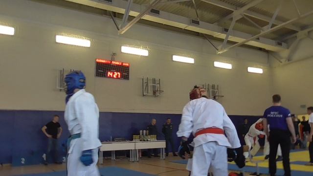 Открытый чемпионат АГЗ МЧС по АРБ, Андрей Ежов 2 бой смотреть онлайн