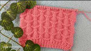 РЕЛЬЕФНЫЙ УЗОР СПИЦАМИ 37 Вязание Узоры спицами